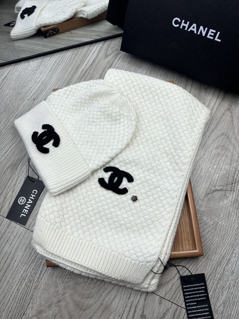 Chanel Caps Scarfs